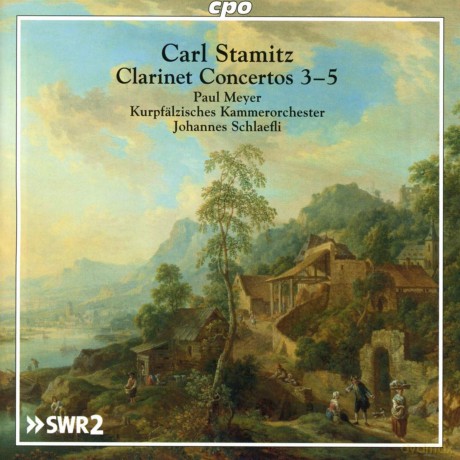 Carl Stamitz: Clarinet Concertos Nos. 3-5 [CD]