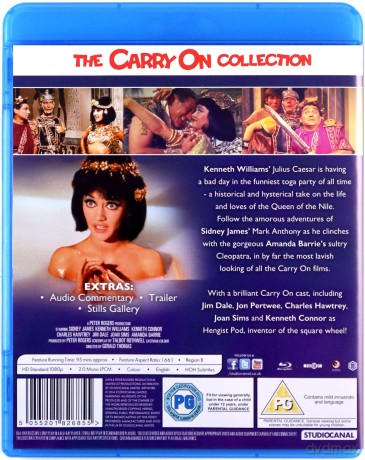 Carry On Cleo (Kleopatro, do dzieła) [Blu-Ray]