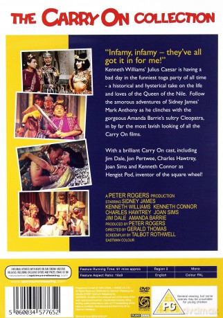 Carry On Cleo (Kleopatro, do dzieła) [DVD]
