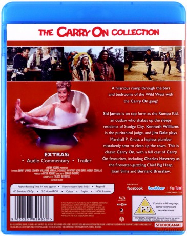 Carry On Cowboy [Blu-Ray]