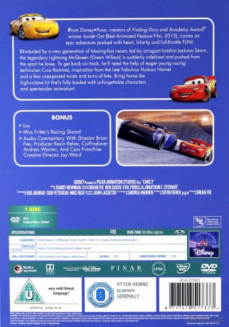 Cars 3 (Auta 3) (Disney) [DVD]