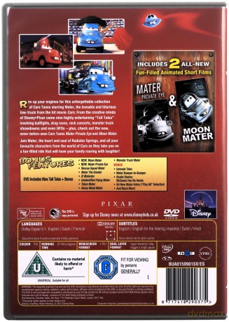 Cars Toons Maters Tall Tales [DVD]