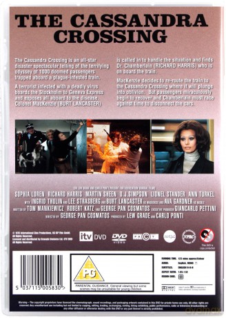 Cassandra Crossing (Skrzyżowanie Cassandra) [DVD]