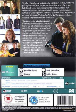 Castle Season 8 [6DVD]
