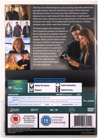 Castle Season 8 [6DVD]