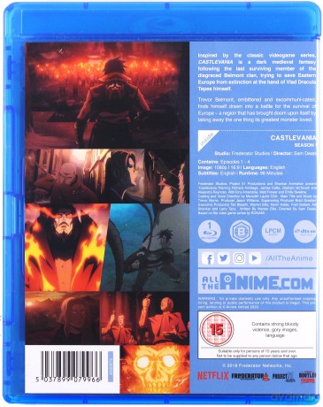 Castlevania Season 1 - Standard Edition [Blu-Ray]