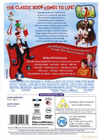 Cat In The Hat (Kot) [DVD]