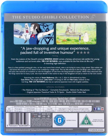 Cat Returns (Narzeczona dla kota) [Blu-Ray]