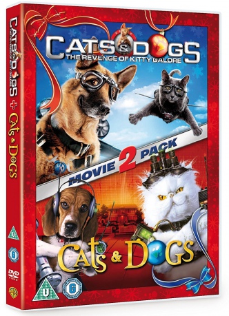 Cats Dogs 1 2 (Psy i koty) [2DVD]
