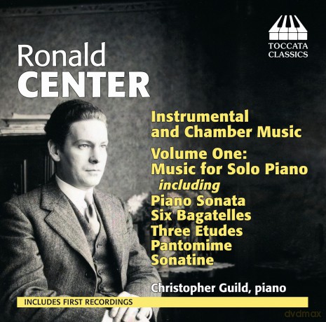 Christopher Guild: Center Vol 1 Music For Solo Piano [CD]
