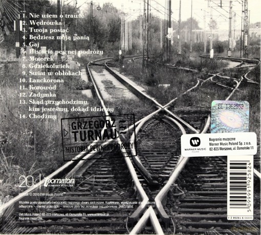 Grzegorz Turnau 11: Historia Pewnej Podróży (Digipack) [CD]