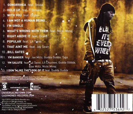 Lil Wayne: I Am Not A Human Being [CD]