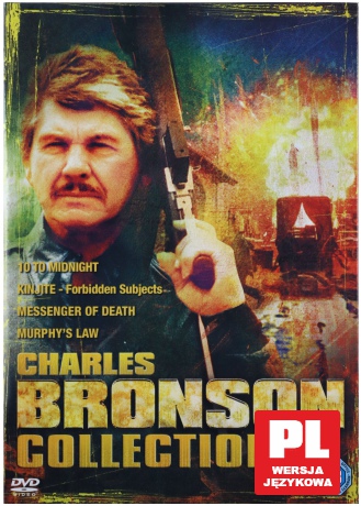 Charles Bronson Collection: 10 minut do północy / Kinjite: Forbidden Subjects / Posłaniec śmierci / Prawo Murphy'ego [4DVD]