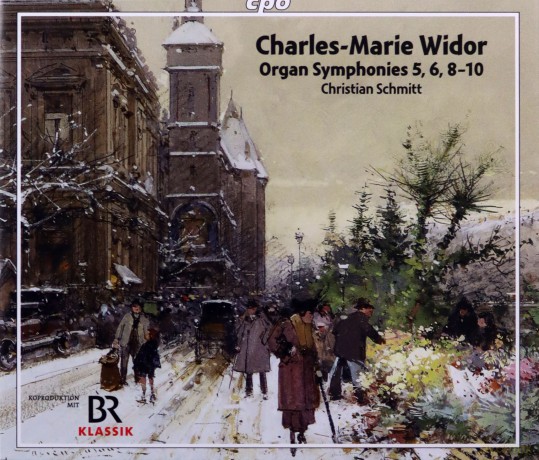 Schmitt: Charles-Marie Widor: Organ Symphonies 5. 6. 8-10 [3CD]