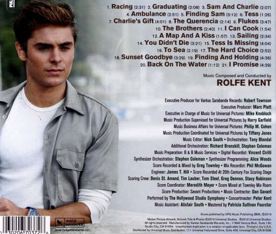 Charlie St. Cloud soundtrack [CD]
