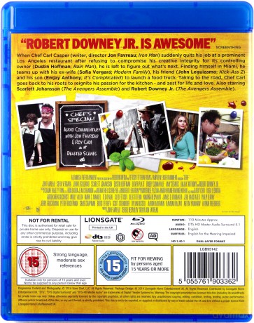 Chef [Blu-Ray]
