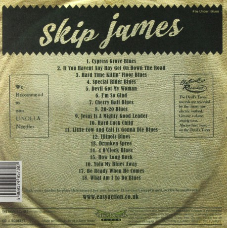 Skip James: Cherry Ball Blues [CD]