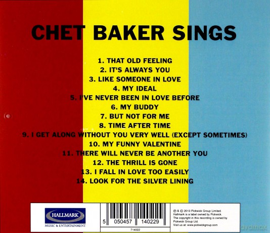 Chet Baker: Chet Baker Sings [CD]