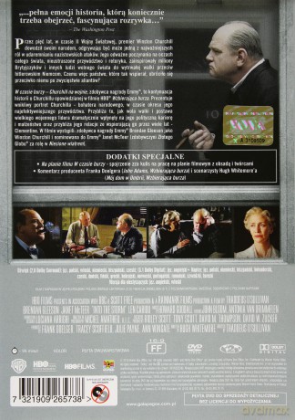 W czasie burzy. Churchill na wojnie [DVD]