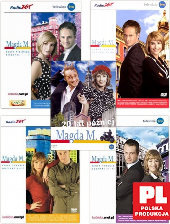 Magda M wszystkie sezony+Magda M. 20 lat później Pakiet [17DVD] 