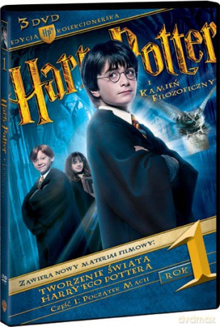 Harry Potter i Kamień Filozoficzny wydanie kolekcjonerskie [3DVD]