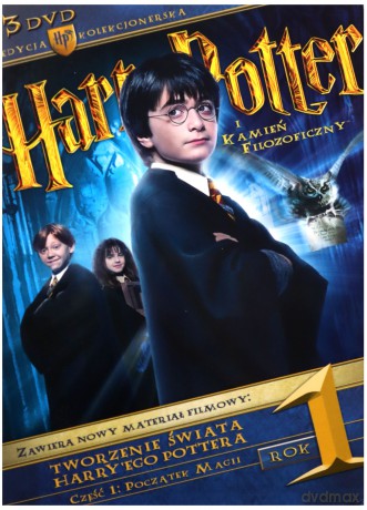 Harry Potter i Kamień Filozoficzny wydanie kolekcjonerskie [3DVD]
