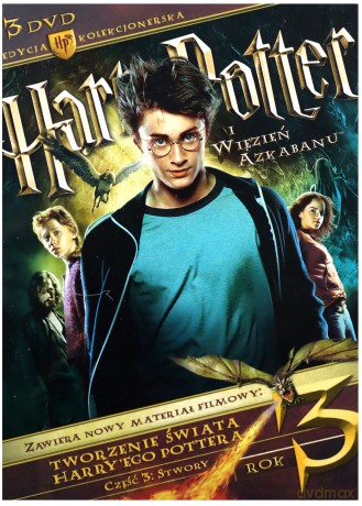Harry Potter i Więzień Azkabanu wydanie kolekcjonerskie [3DVD]