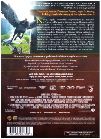 Harry Potter i Więzień Azkabanu wydanie kolekcjonerskie [3DVD]