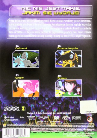 Ben 10: Obca potęga 8 [DVD]