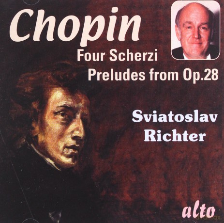 Sviatoslav Richter: Chopin 4 Scherzi 13 Selected Preludes [CD]