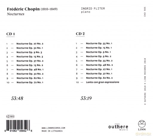 Ingrid Fliter: Chopin: Nocturnes [2CD]