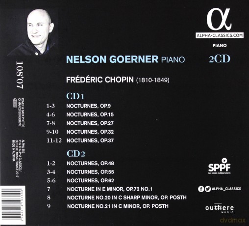 Nelson Goerner: Chopin: Nocturnes (Complete) [2CD]
