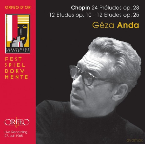 Geza Anda: Chopin24 Preludes Op 28 12 Etudes Op 10 [2CD]
