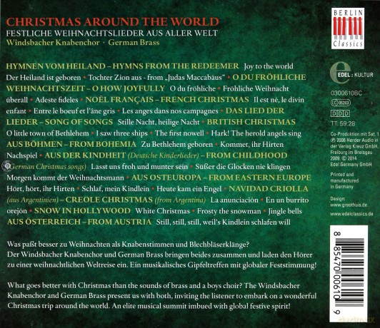 Windsbacher Knabenchor: Christmas Around The World [CD]