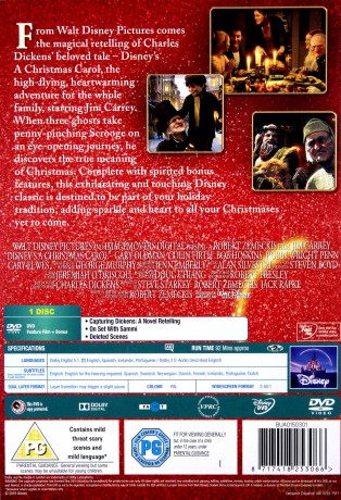 Christmas Carol (Opowieść wigilijna) [DVD]