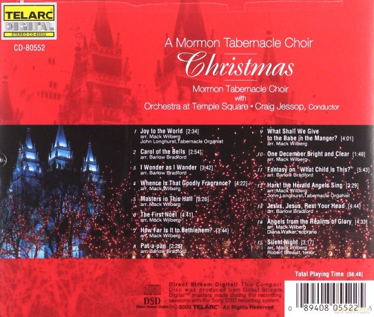 Mormon Tabernacle Choir: Christmas With [CD]