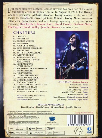 Jackson Browne: Going Home [DVD]