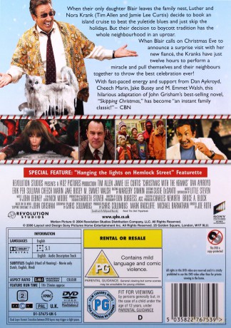 Christmas With The Kranks (Święta Last Minute) [DVD]