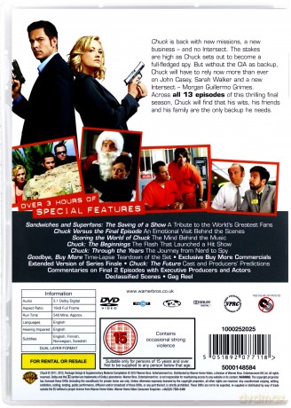Chuck Season 5 [5DVD]