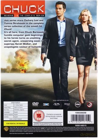 Chuck Seasons 1-5 [25DVD]