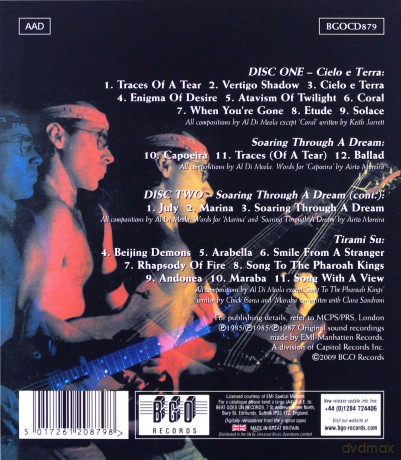 Al Di Meola: Cielo E Terra/Soaring Through A Dream [2CD]