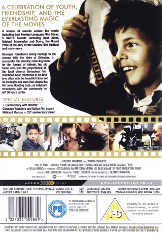 Cinema Paradiso 25Th Anniversary Remastered [DVD]