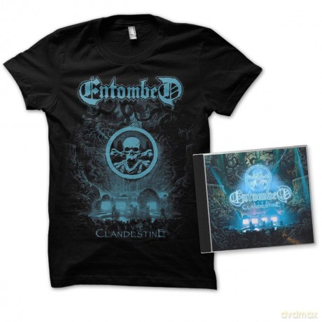Entombed: Clandestine Live (+T-Shirt S) [CD]