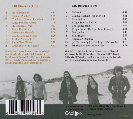 Clannad: Clannad 2 & Dulaman [2CD]