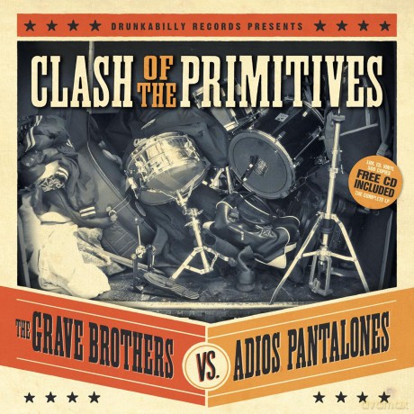 Grave Brother Vs Adios Pantal: Clash Of The Primitives [CD]