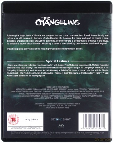 The Changeling (Zemsta po latach) [Blu-Ray]
