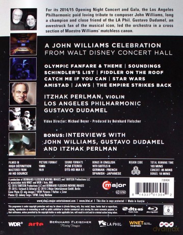Perlman La Po Dudamel: A John Williams Celebration [Blu-Ray]
