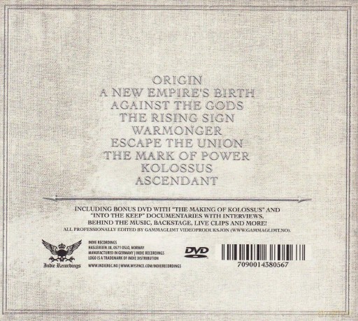 Keep Of Kalessin: Kolossus Limited Edition [2CD]