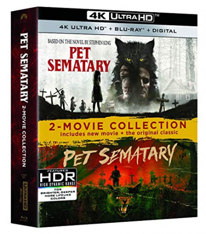Pet Sematary (1989/2019) (Smętarz dla zwierzaków) [2xBlu-Ray 4K]+[2xBlu-Ray]
