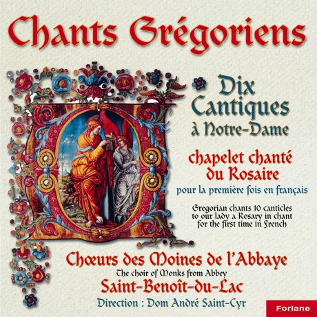 Monks Choir of the Abbey of St Benoit: 10 Canticles to Our Lady [CD]